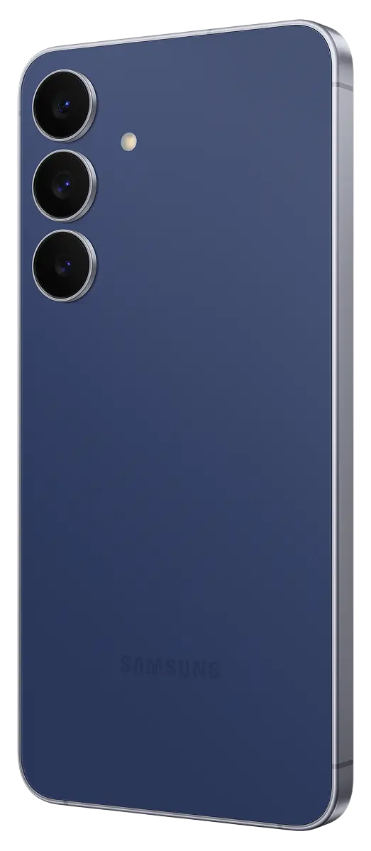 Samsung Galaxy S25 FE Navy Left Side Image.