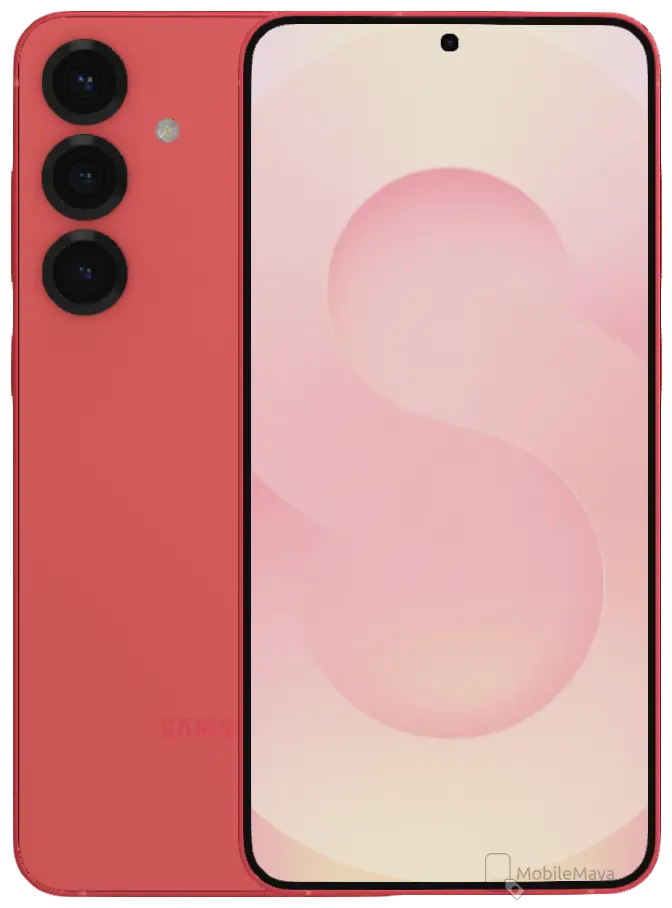 Samsung Galaxy S25 Plus Coral Red official image