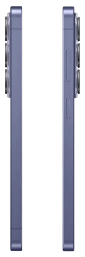 Samsung Galaxy S26 Cobalt Violet Right Side Image.