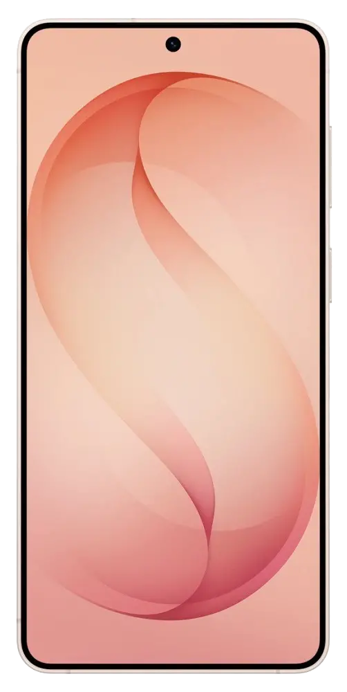 Samsung Galaxy S26 Plus Pink Gold Front Side Image.