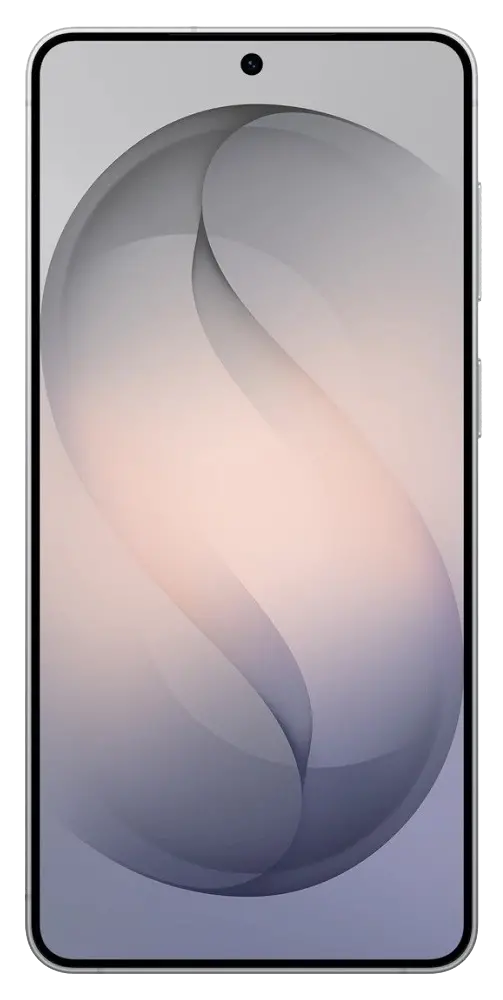 Samsung Galaxy S26 Plus Silver Shadow Front Side Image.