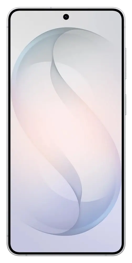 Samsung Galaxy S26 Plus White Front Side Image.