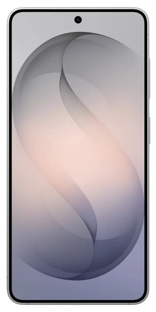 Samsung Galaxy S26 Silver Shadow Front Side Image.