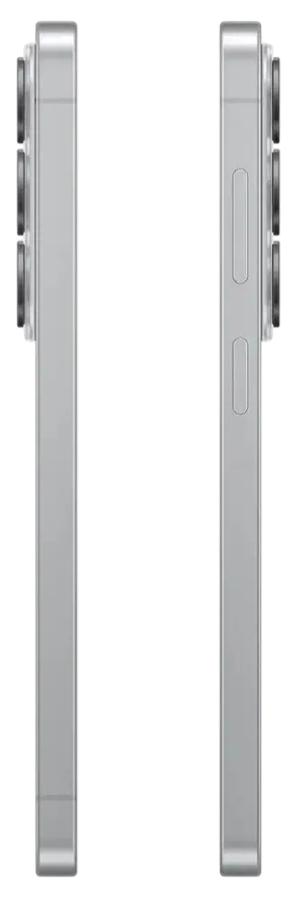 Samsung Galaxy S26 Silver Shadow Right Side Image.