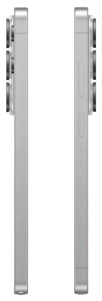 Samsung Galaxy S26 Ultra Silver Shadow Right Side Image.