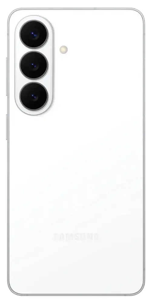 Samsung Galaxy S26 White Back Side Image.