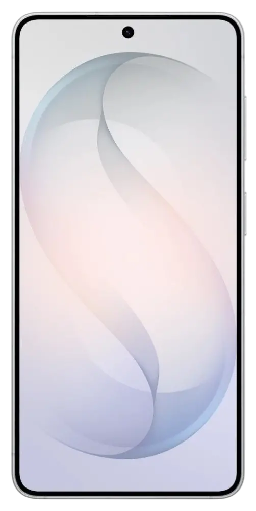 Samsung Galaxy S26 White Front Side Image.