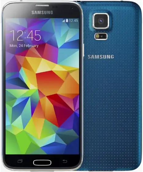 Samsung Galaxy S5 blue official Imagte