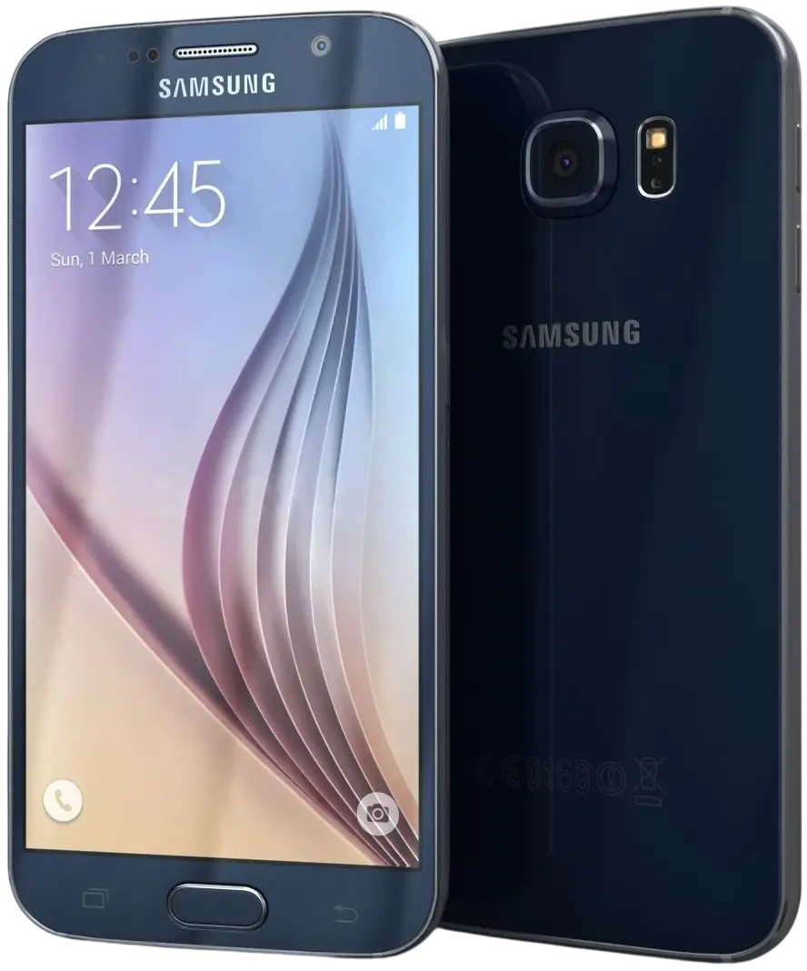 Samsung Galaxy S6 Black Sapphire official image