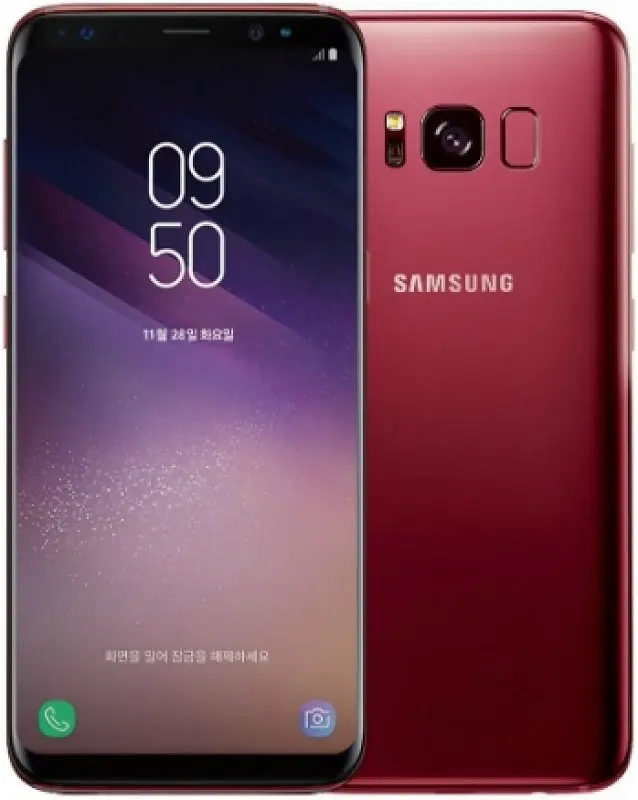 Samsung Galaxy S8 Burgundy Red official Image