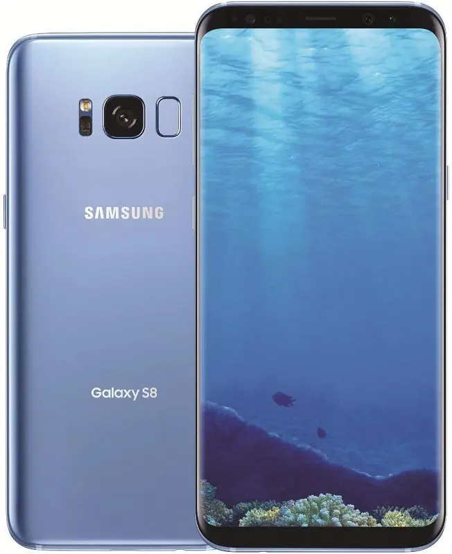 Samsung Galaxy S8 Coral Blue official Image