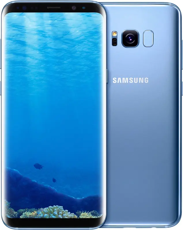 Samsung Galaxy S8 Plus blue official Image