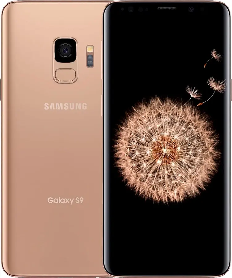 Samsung Galaxy S9 gold official Image
