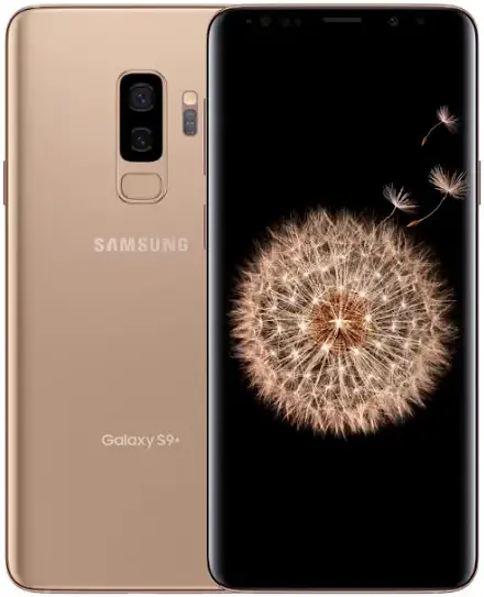 Samsung Galaxy S9 Plus gold official Image