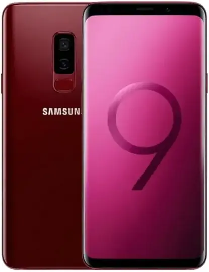 Samsung Galaxy S9 Plus red official Image
