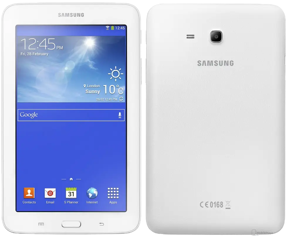 Samsung Galaxy Tab 3 Neo White Official Image.