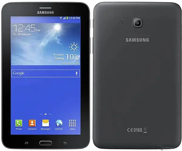 Samsung Galaxy Tab 3V Black Official Image.