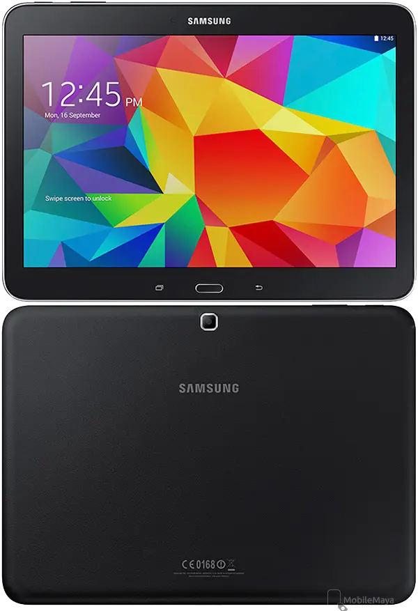 Samsung Galaxy Tab 4 10.1 Black in Official Image.