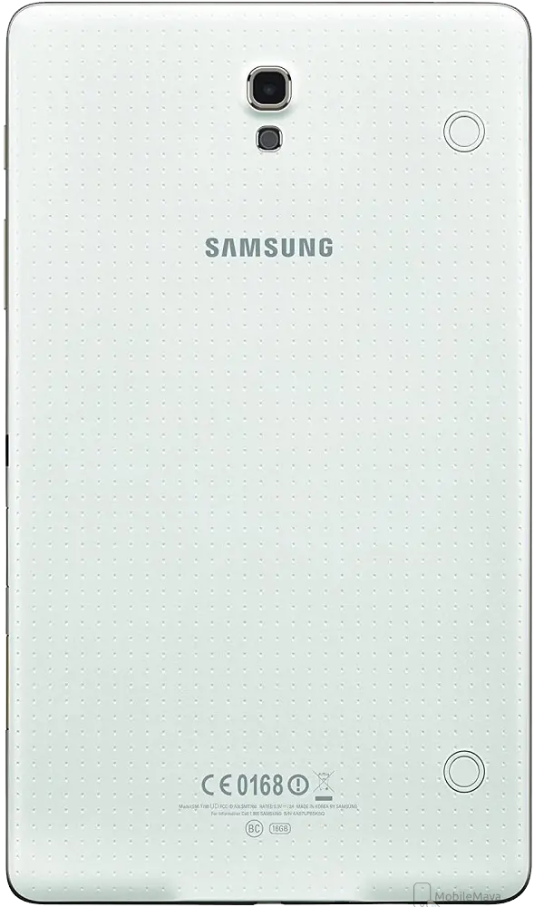 Samsung Galaxy Tab S 8.4 LTE Full Back Camera Side Image.