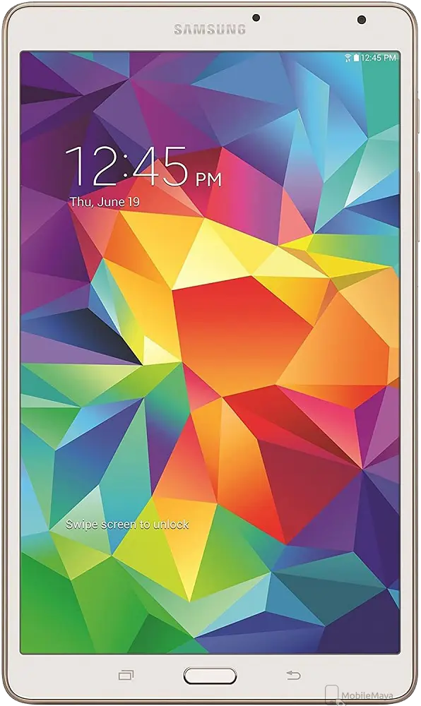 Samsung Galaxy Tab S 8.4 LTE Full Display Side Image.
