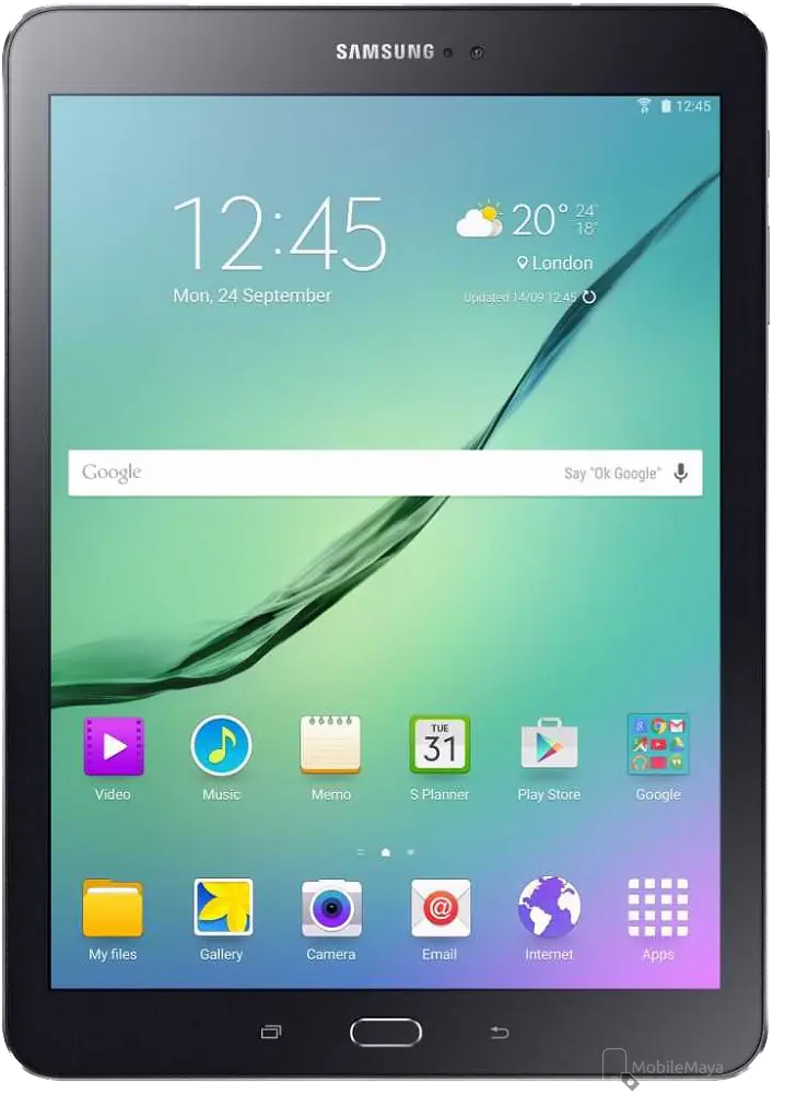 Samsung Galaxy Tab S2 9.7 Full Display Side Image.