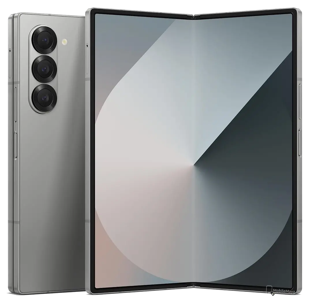 Samsung Galaxy Z Fold6 Silver Shadow Official Image.