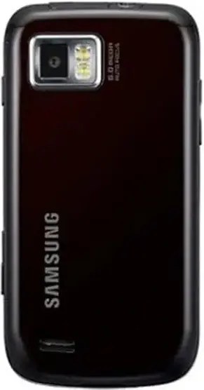 Samsung i8000 Omnia ii back Image