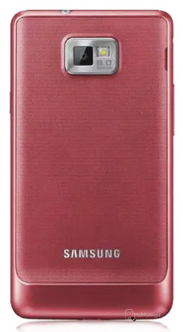 Samsung I9100 Galaxy S II pink color back side picture