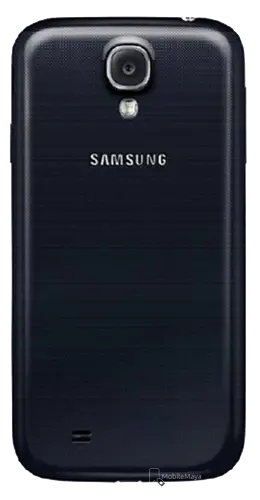 Samsung I9500 Galaxy S4 black color back side picture