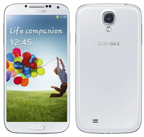 Samsung I9500 Galaxy S4 white color picture