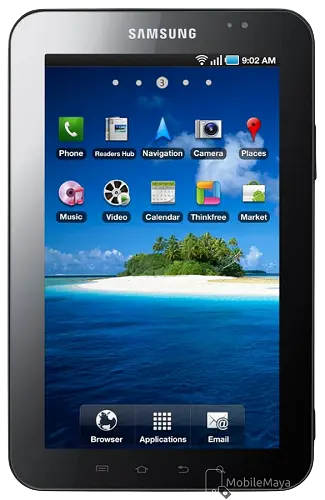 Samsung P1000 Galaxy Tab 3G Front