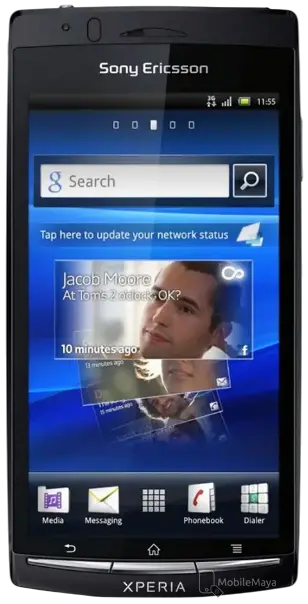 Sony Ericsson Xperia Arc S Front Image