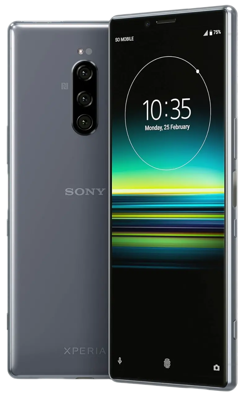 Sony Xperia 1 Gray Official Image