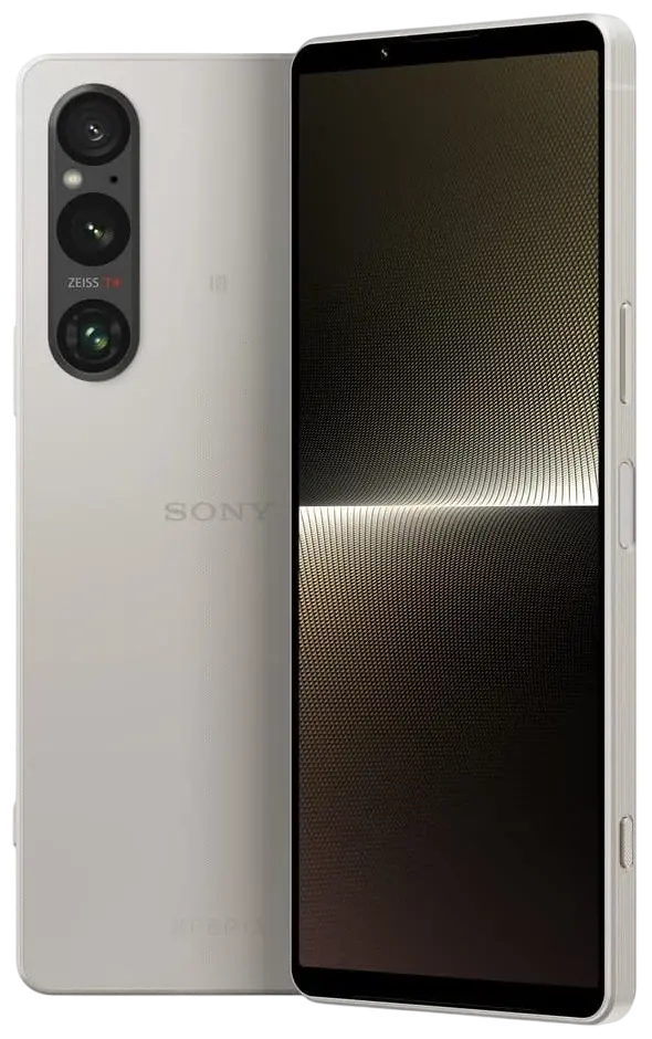 Sony Xperia 1 V Platinum Silver Official Image