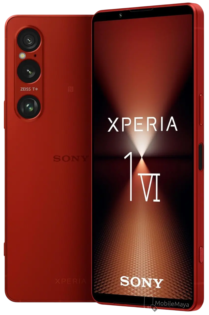 Sony Xperia 1 VI Scar red Official Image
