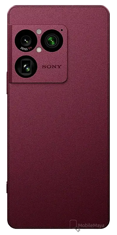 Sony Xperia 1 VIII Garnet Red Back Side Image