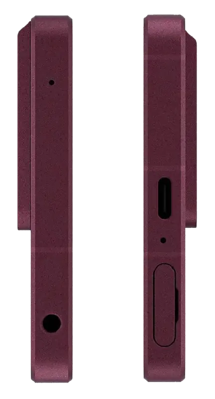 Sony Xperia 1 VIII Garnet Red Updown Side Image