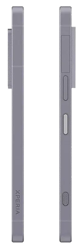 Sony Xperia 1 VIII Iolite Silver Button Side Image