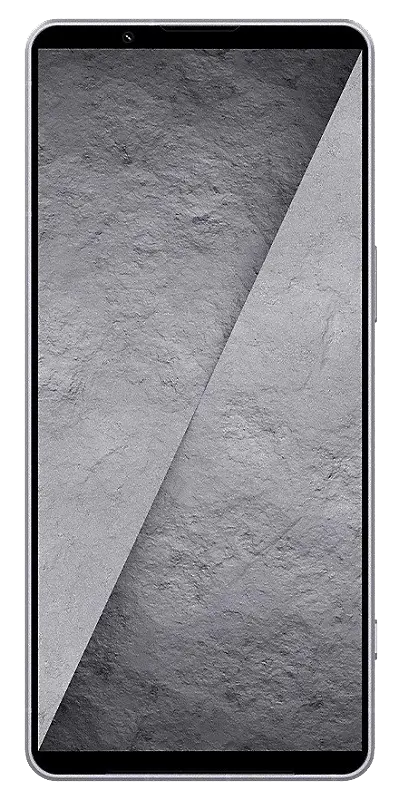 Sony Xperia 1 VIII Iolite Silver Front Side Image