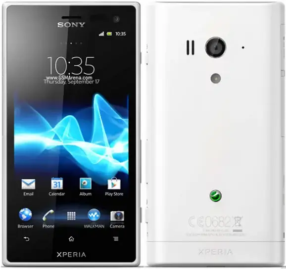 Sony Xperia acro S white image