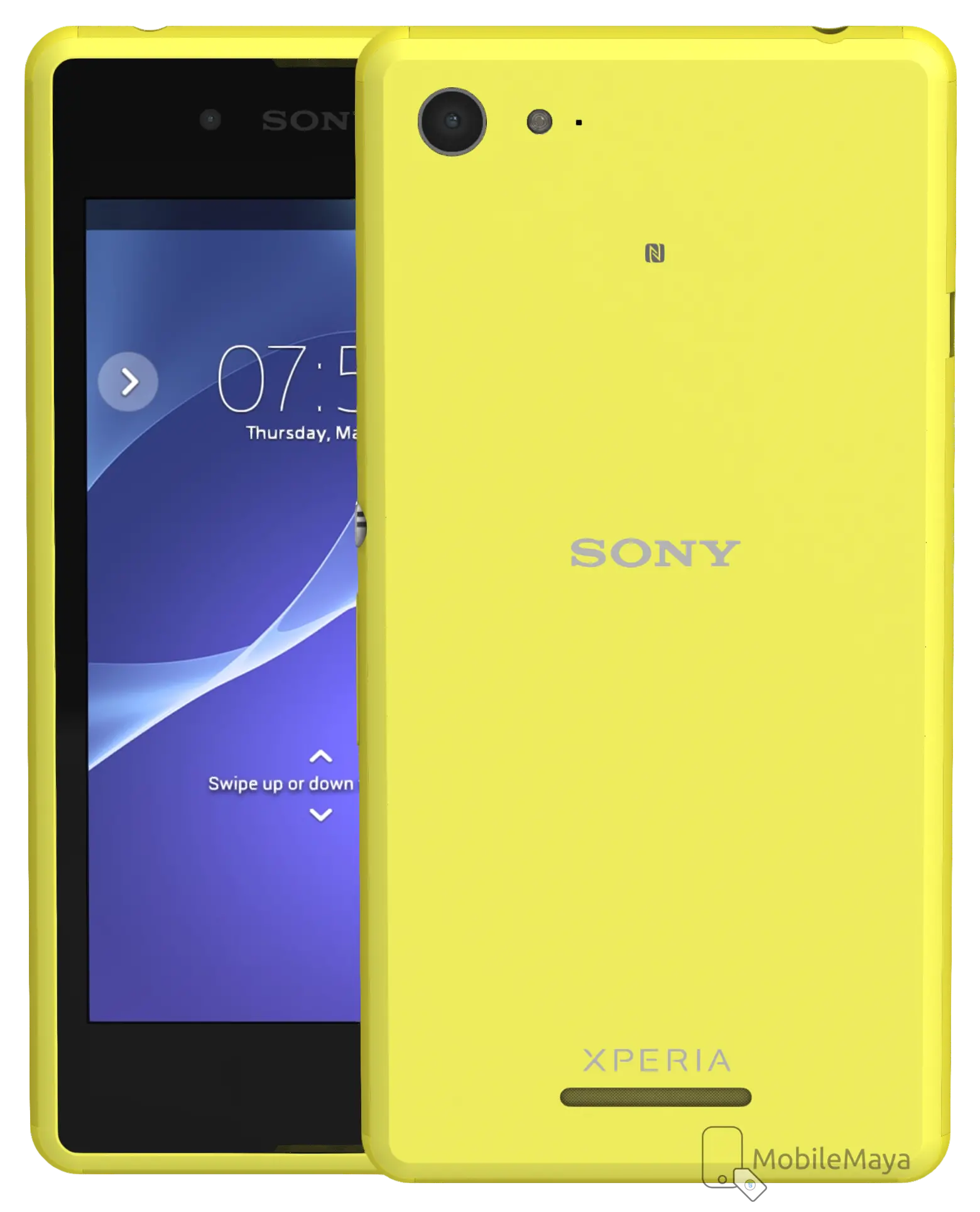 Sony Xperia E3 Yellow Official Image
