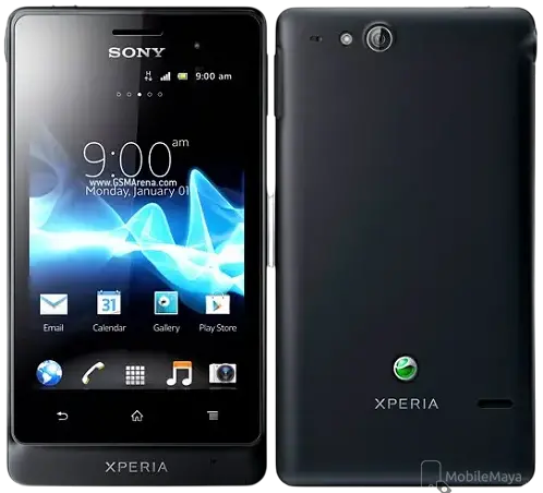 Sony Xperia go Black official Image