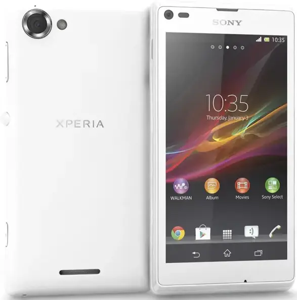 Sony Xperia L white image