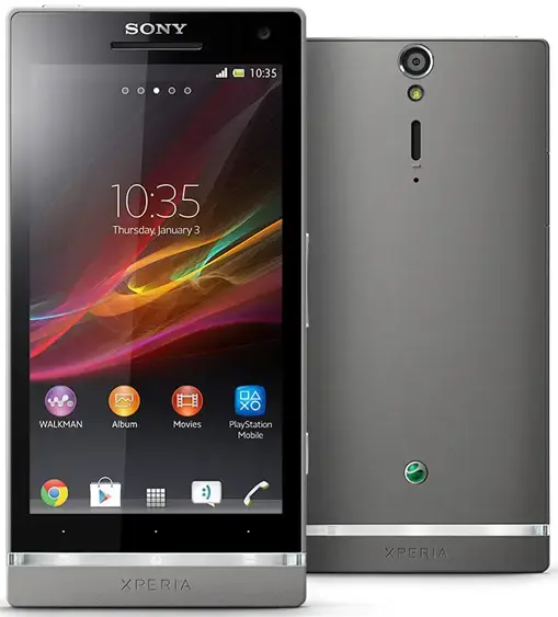 Sony Xperia SL silver image