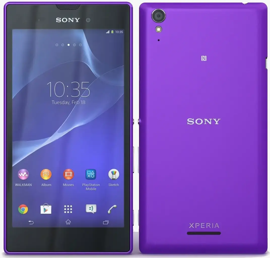 Sony Xperia T3 purple image
