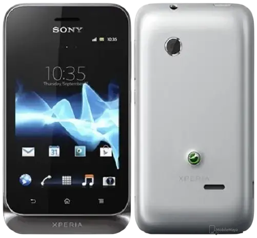 Sony Xperia tipo dual Classic silver Official Image