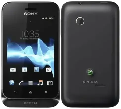 Sony Xperia tipo dual Serene black Official Image