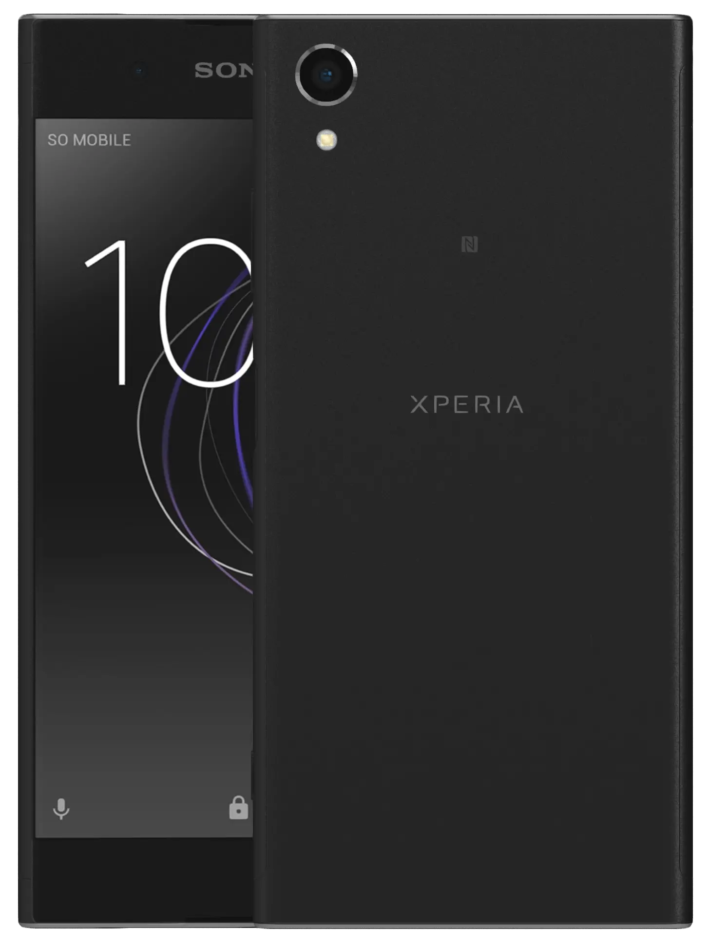 Sony Xperia XA1 Plus Black Official Image
