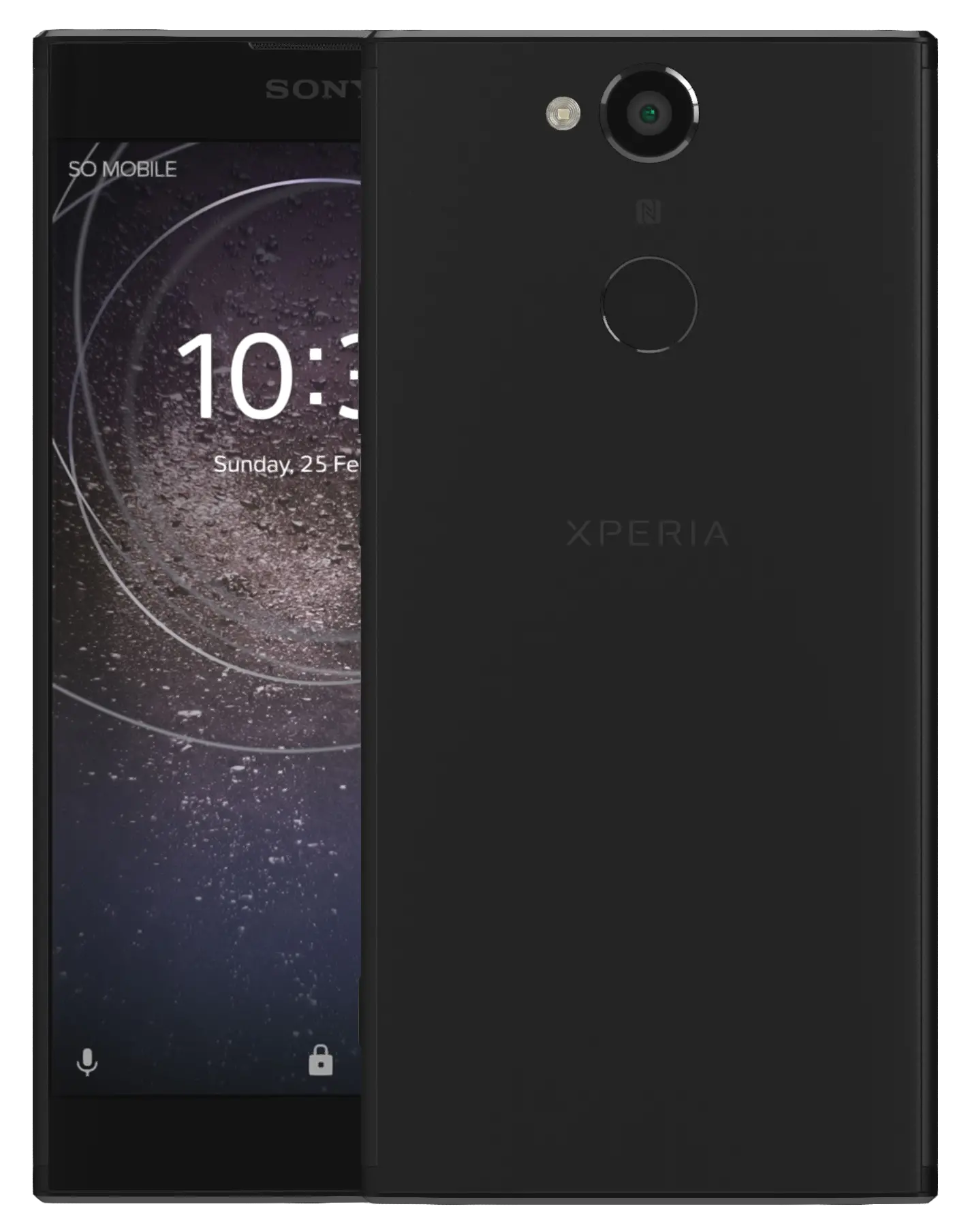 Sony Xperia XA2 Black Official Image