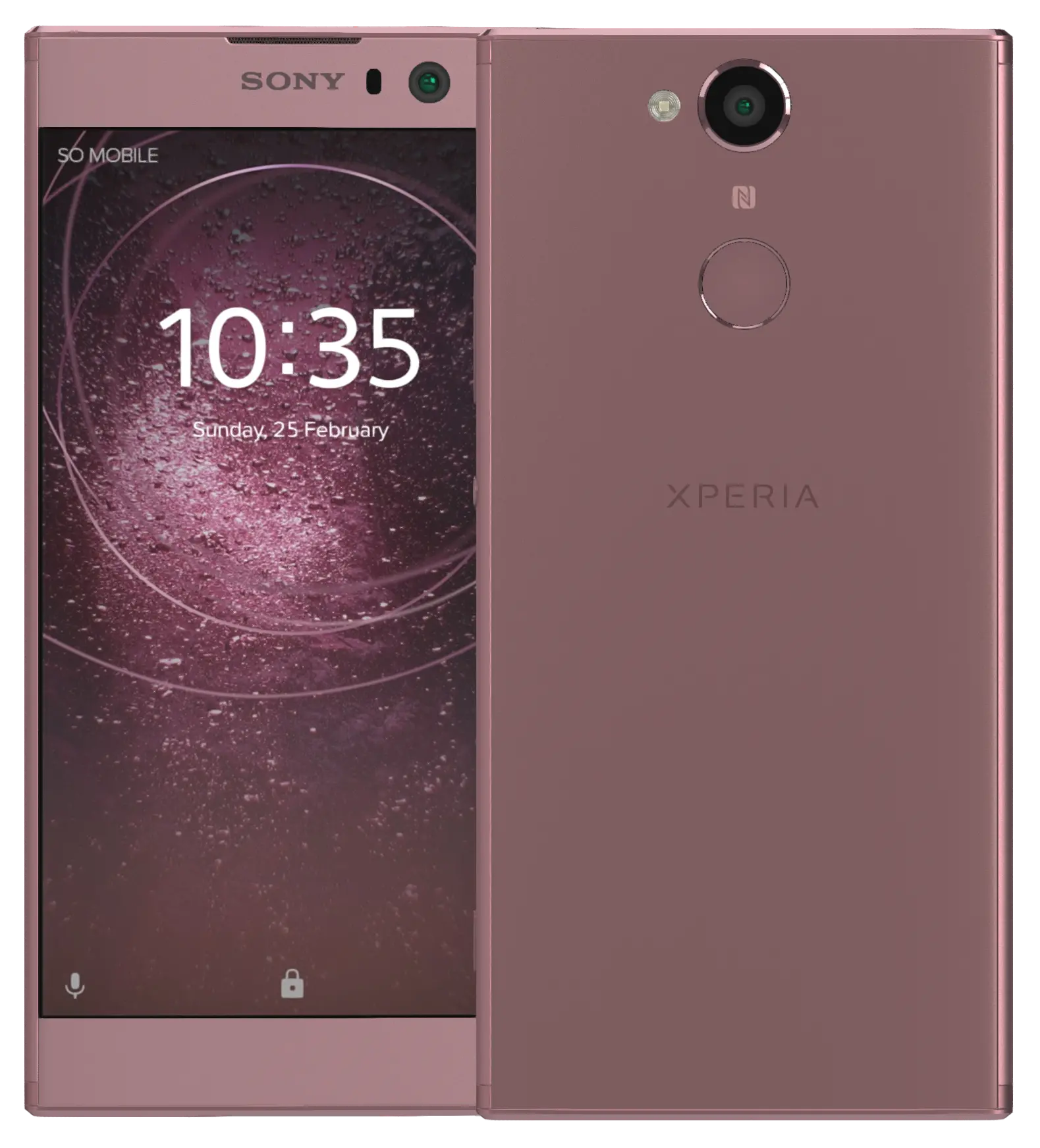 Sony Xperia XA2 Pink Official Image